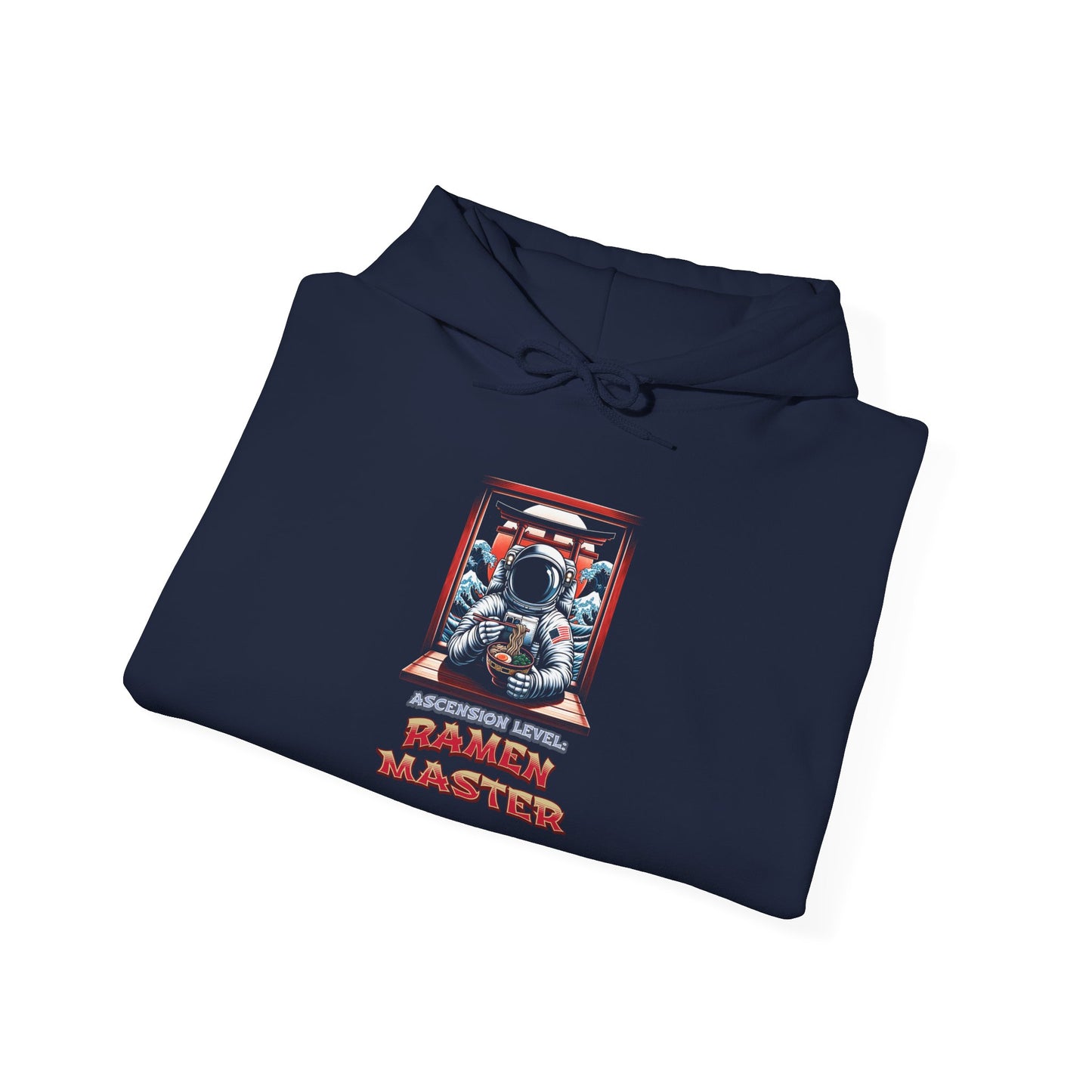 Ramen Master Hoodie — Retro Chef Anime Noodle Lover "Ascension level: Ramen Master"