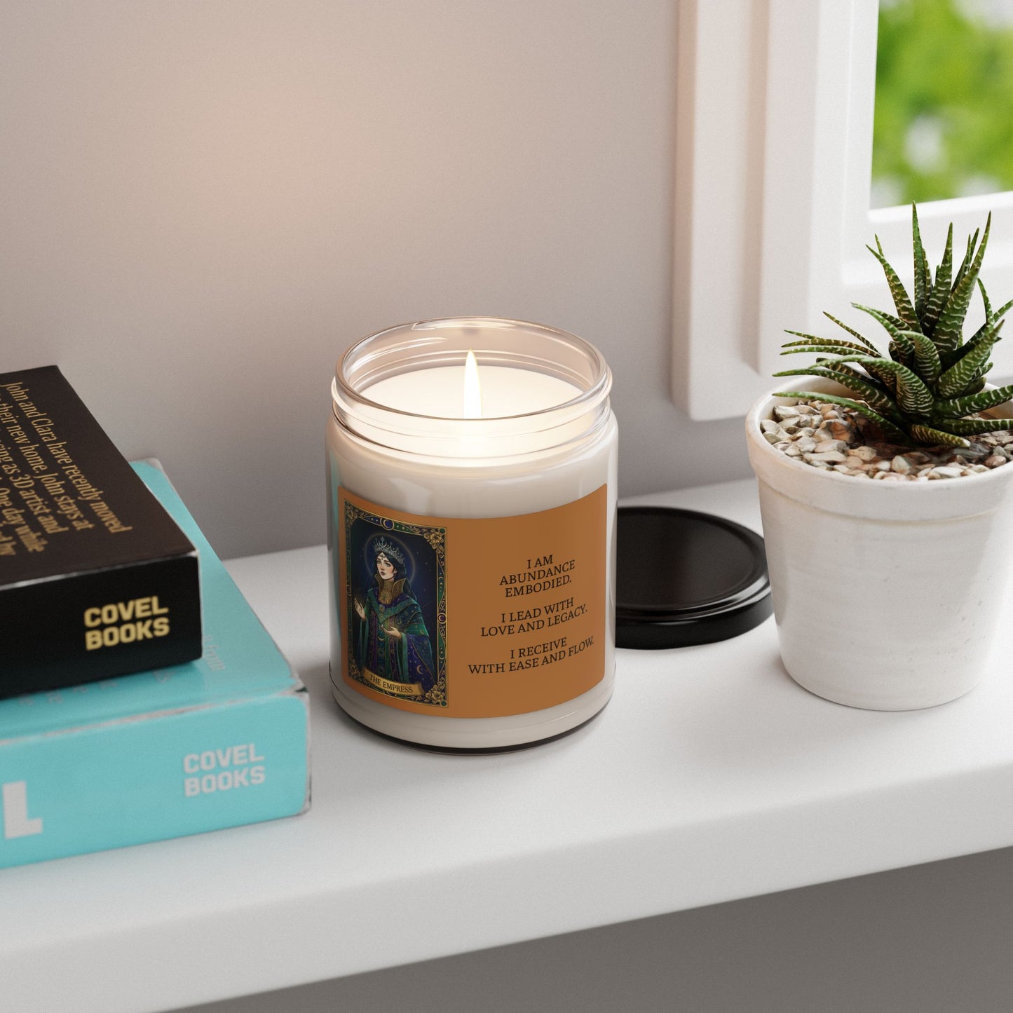 Tarot Empress Candle | Tarot Card Aesthetics, Classic tarot style soy candle