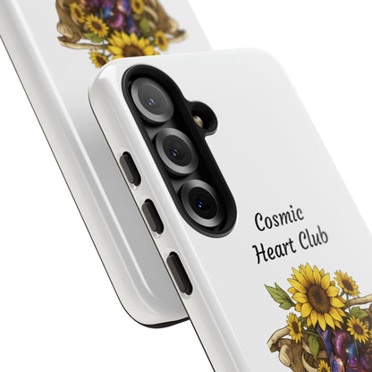Tough Cases - 'Cosmic Heart Club' Floral Ribcage Phone Case