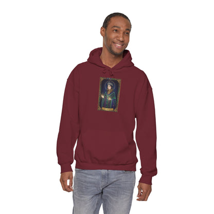 Empress Arcana Portrait Tarot Hoodie | classic tarot style, modern tarot apparel