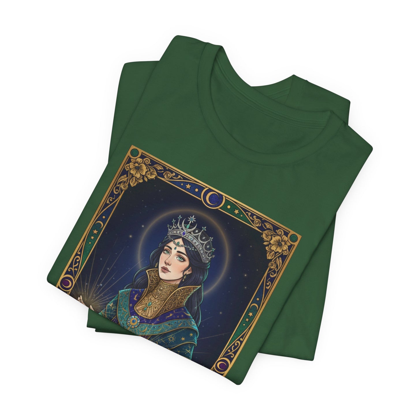 Empress Tarot Card Tee | modern tarot apparel, classic tarot style