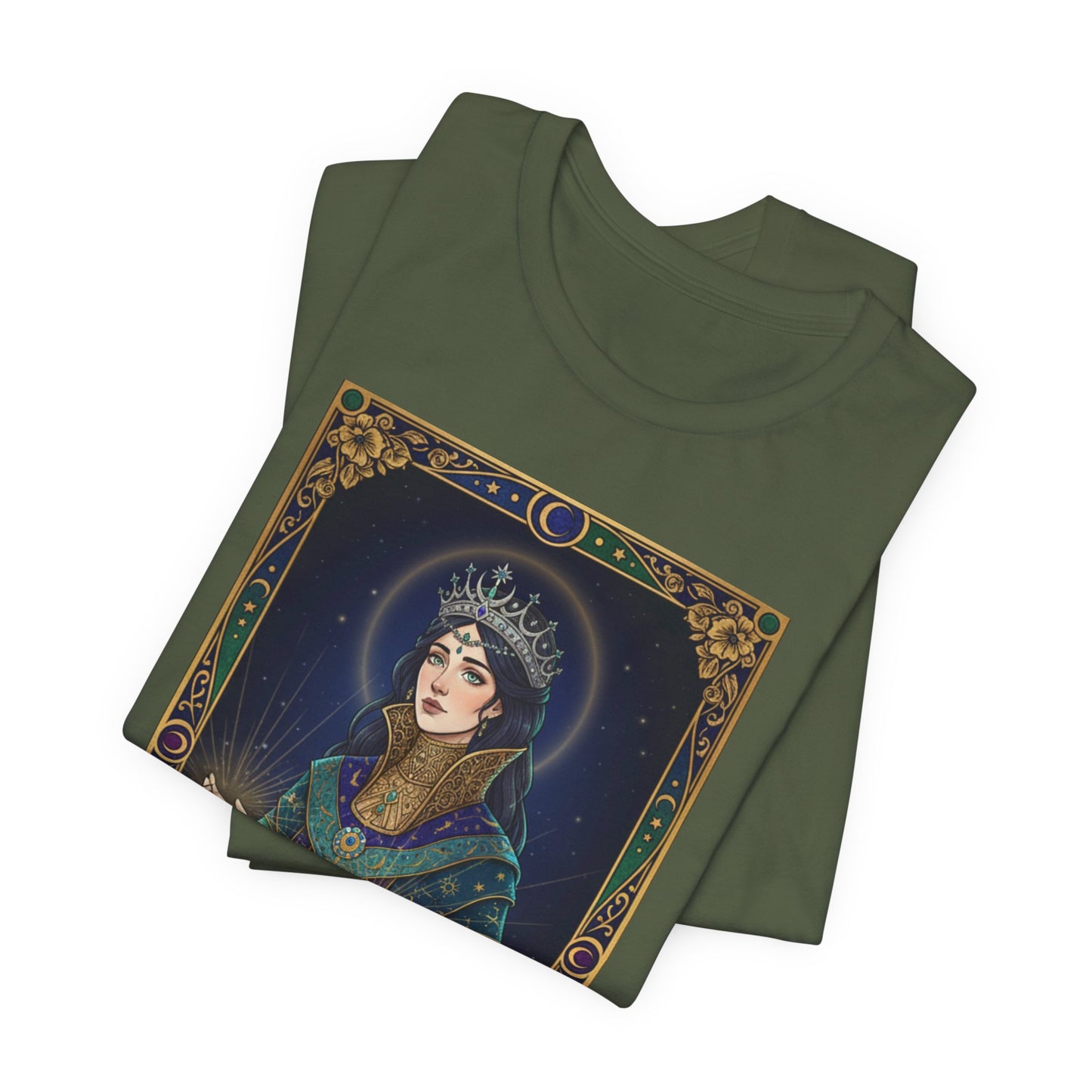 Empress Tarot Card Tee | modern tarot apparel, classic tarot style