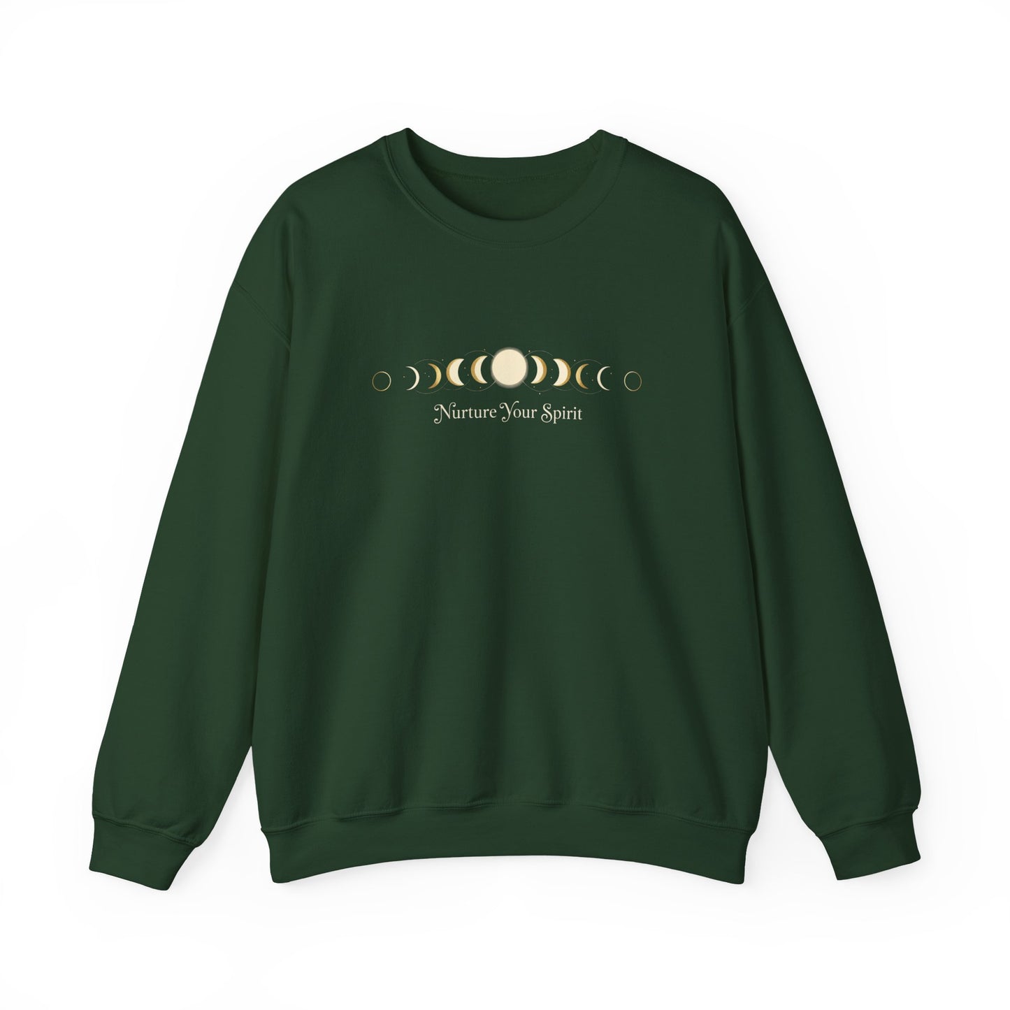 Moon Phase Ritual Sweatshirt — Nurture Your Spirit Lunar-Cycle