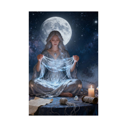 Mystic Moon Weaver Poster
