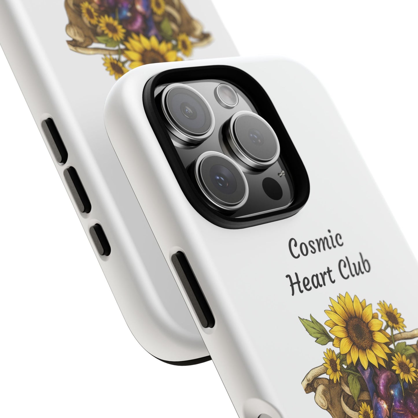 Tough Cases - 'Cosmic Heart Club' Floral Ribcage Phone Case
