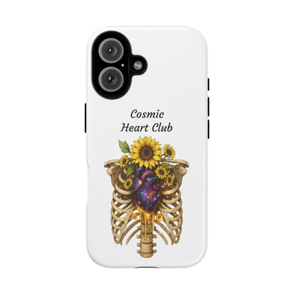 Tough Cases - 'Cosmic Heart Club' Floral Ribcage Phone Case