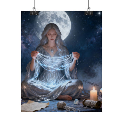 Mystic Moon Weaver Poster