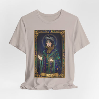 Empress Tarot Card Tee | modern tarot apparel, classic tarot style
