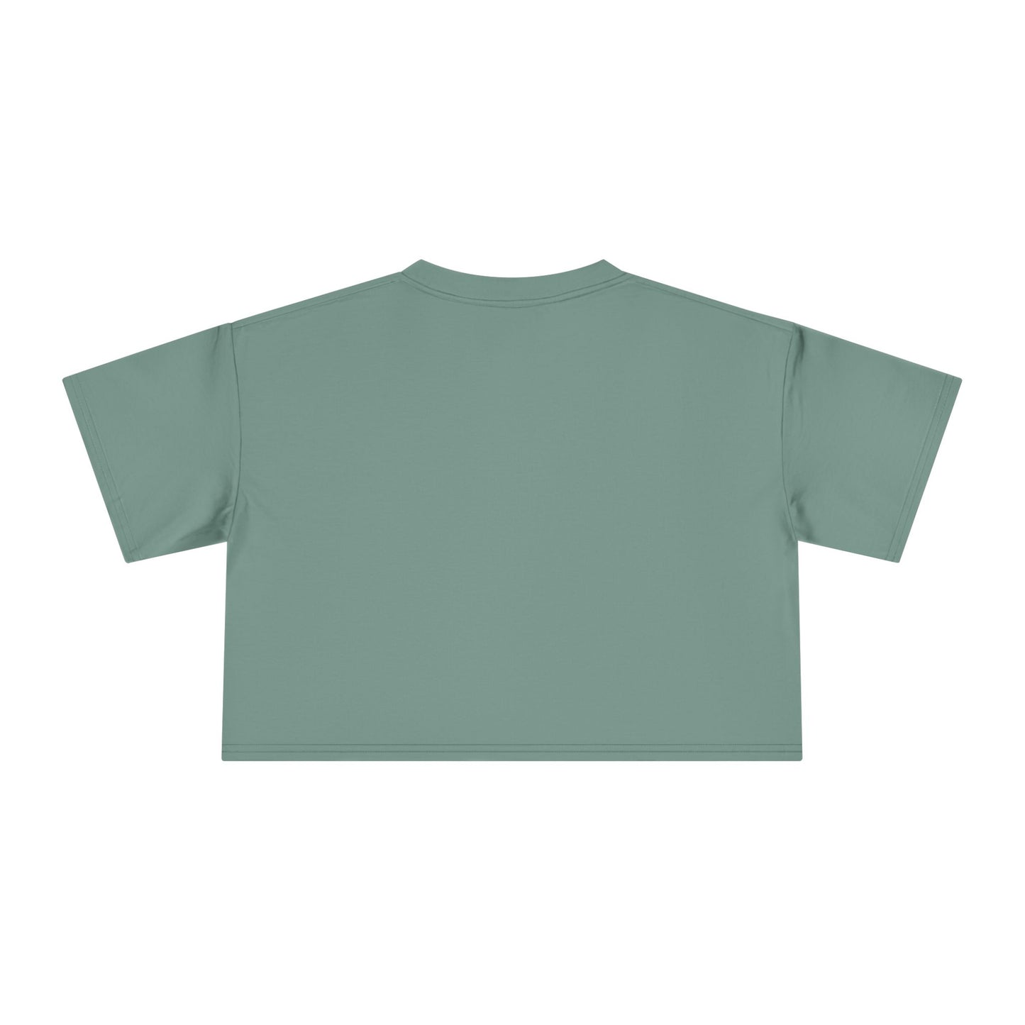 "Spiritual Masterpiece." Crop Tee — Inspirational, Intentional Women's Shirt