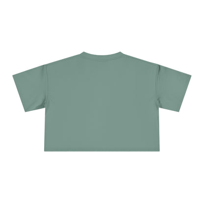 "Spiritual Masterpiece." Crop Tee — Inspirational, Intentional Women's Shirt
