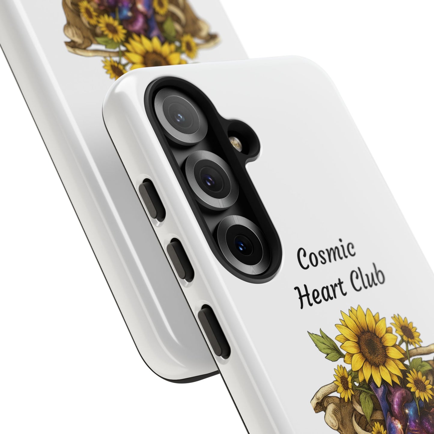 Tough Cases - 'Cosmic Heart Club' Floral Ribcage Phone Case