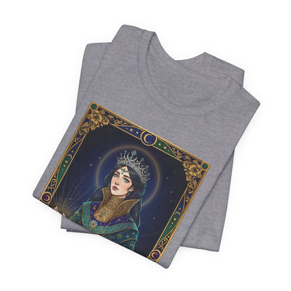 Empress Tarot Card Tee | modern tarot apparel, classic tarot style