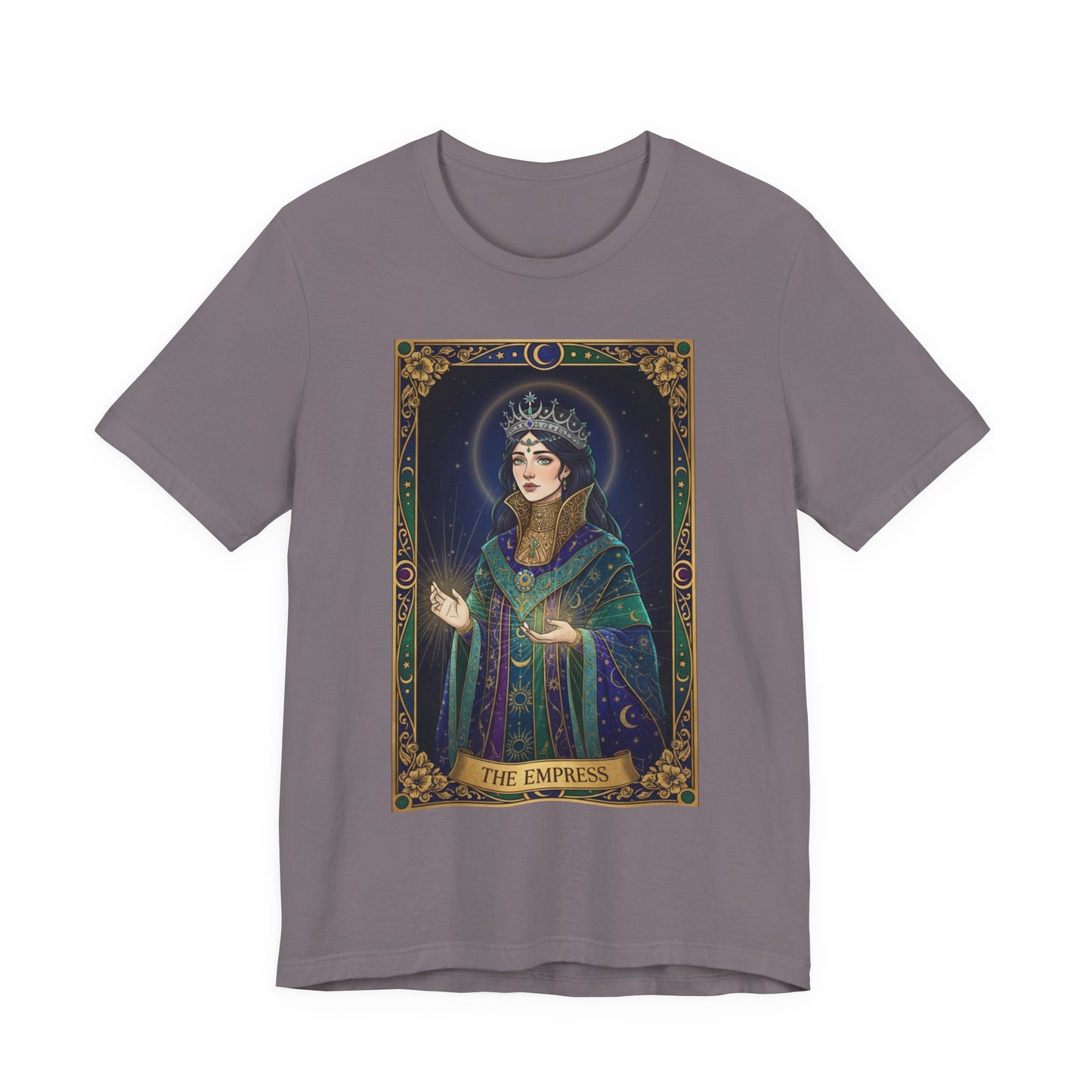 Empress Tarot Card Tee | modern tarot apparel, classic tarot style