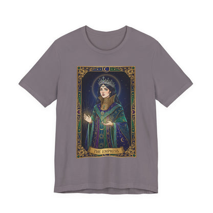 Empress Tarot Card Tee | modern tarot apparel, classic tarot style