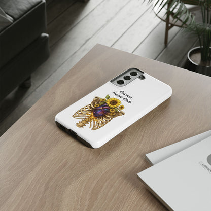 Tough Cases - 'Cosmic Heart Club' Floral Ribcage Phone Case