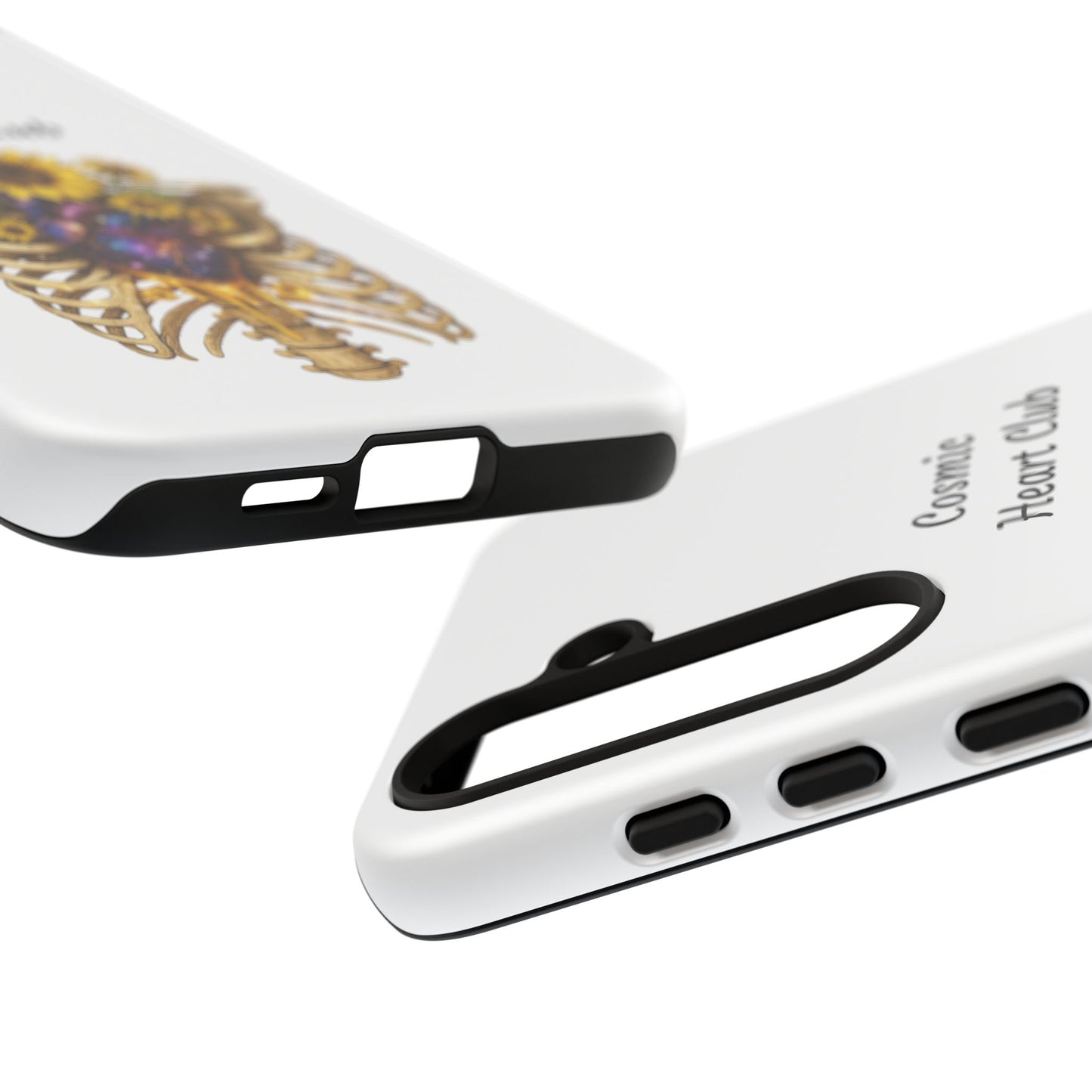 Tough Cases - 'Cosmic Heart Club' Floral Ribcage Phone Case
