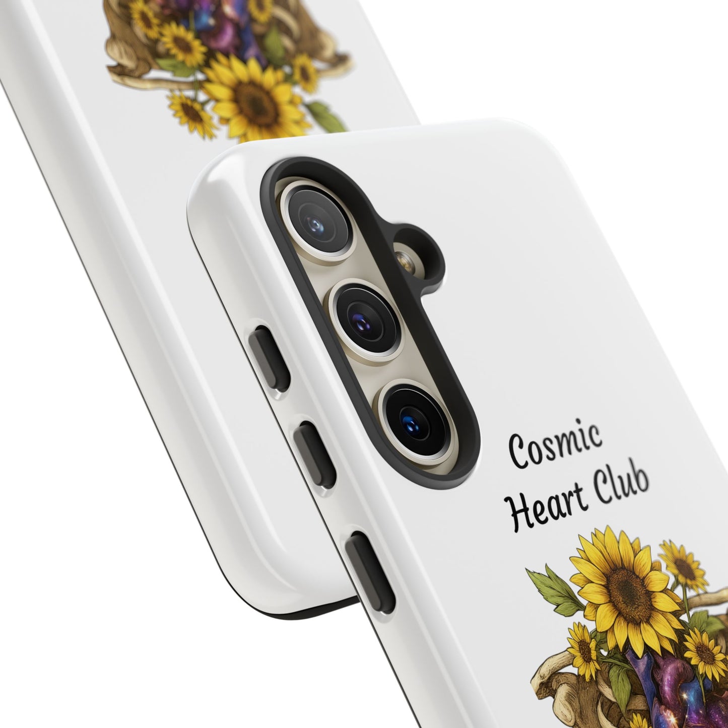Tough Cases - 'Cosmic Heart Club' Floral Ribcage Phone Case