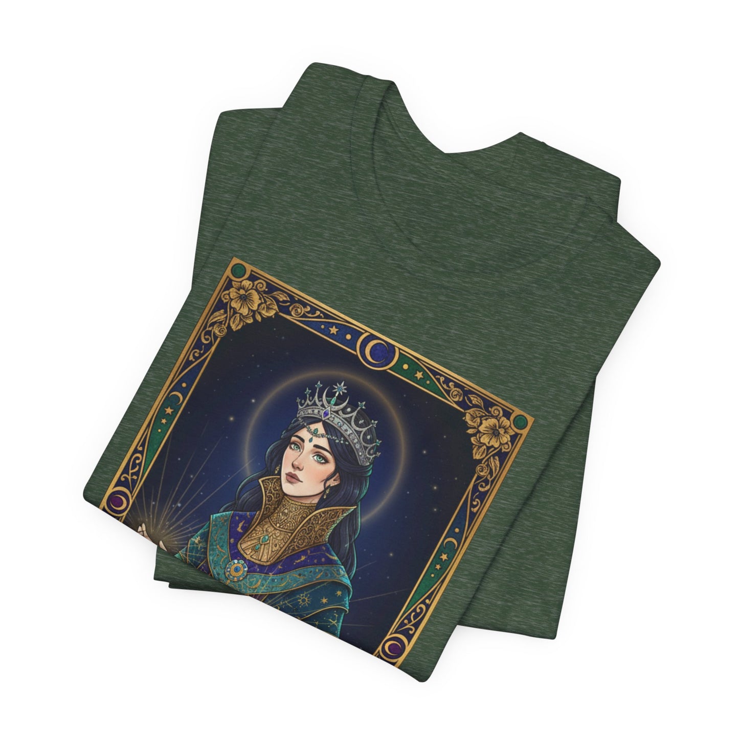Empress Tarot Card Tee | modern tarot apparel, classic tarot style