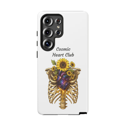 Tough Cases - 'Cosmic Heart Club' Floral Ribcage Phone Case