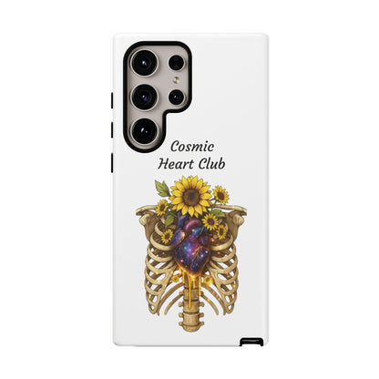 Tough Cases - 'Cosmic Heart Club' Floral Ribcage Phone Case