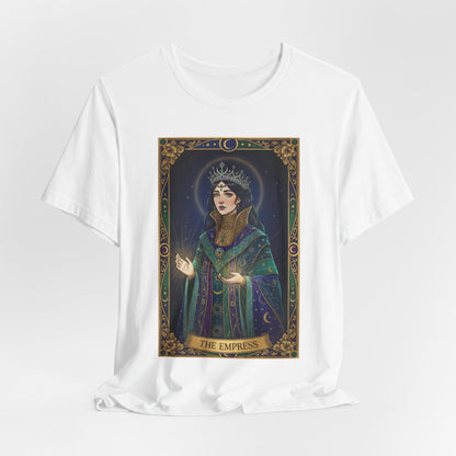 Empress Tarot Card Tee | modern tarot apparel, classic tarot style