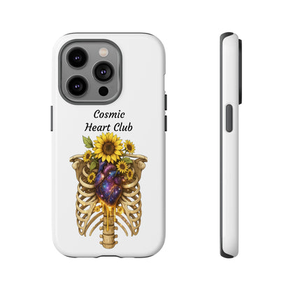 Tough Cases - 'Cosmic Heart Club' Floral Ribcage Phone Case