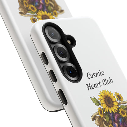 Tough Cases - 'Cosmic Heart Club' Floral Ribcage Phone Case