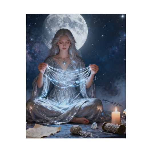 Mystic Moon Weaver Poster