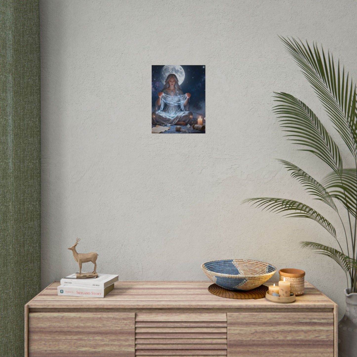 Mystic Moon Weaver Poster