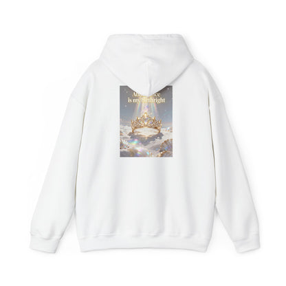Abundance Is My Birthright Hoodie — Spiritual Affirmation Graphic Hoodie