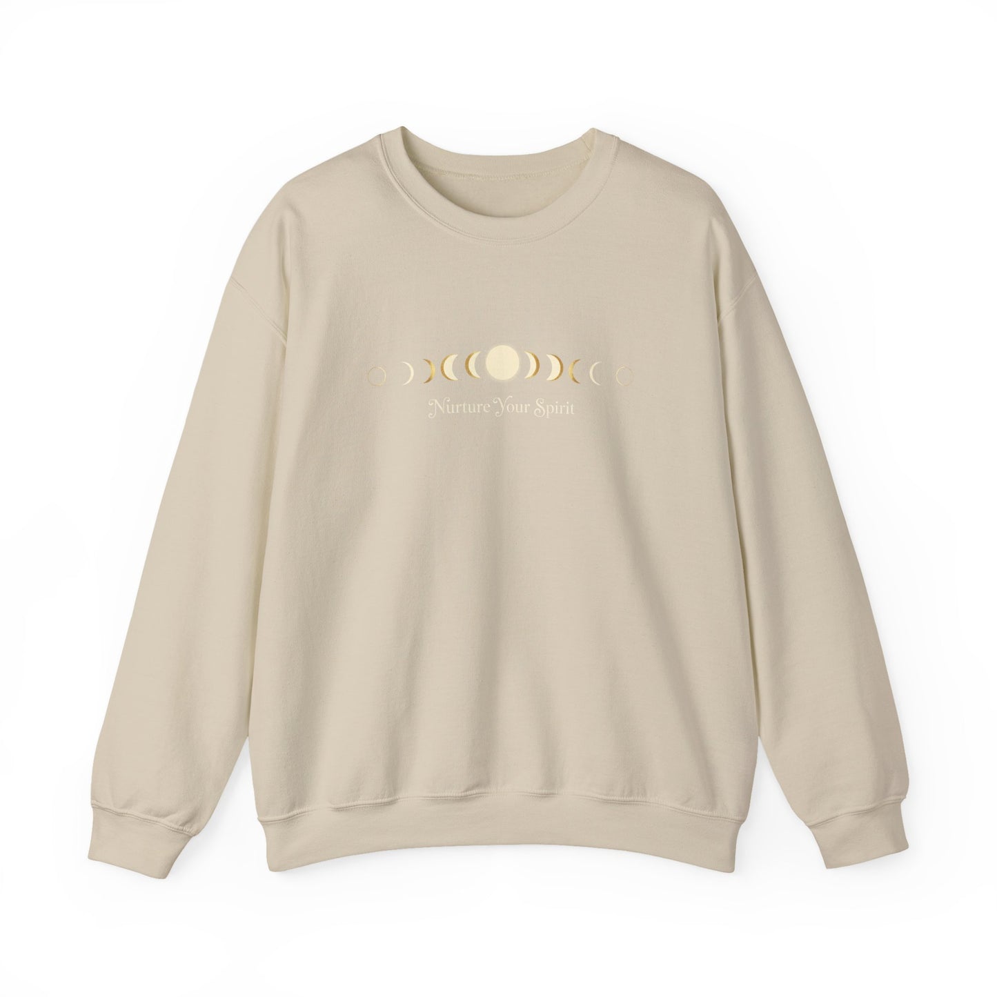 Moon Phase Ritual Sweatshirt — Nurture Your Spirit Lunar-Cycle