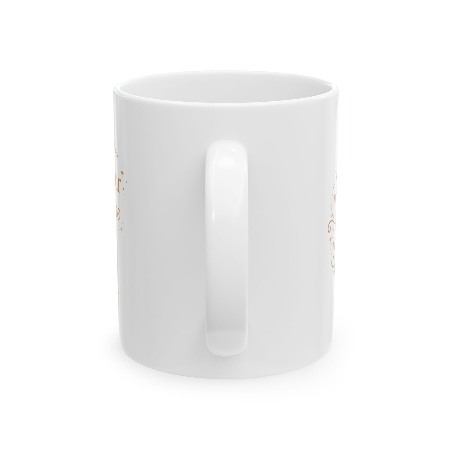 Refill Your Radiance — Inspirational Ceramic Coffee Cup (11oz & 15oz)