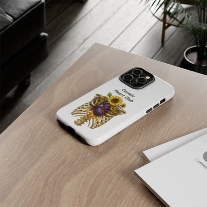 Tough Cases - 'Cosmic Heart Club' Floral Ribcage Phone Case