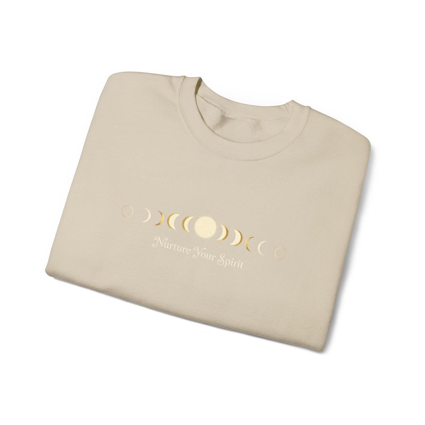 Moon Phase Ritual Sweatshirt — Nurture Your Spirit Lunar-Cycle