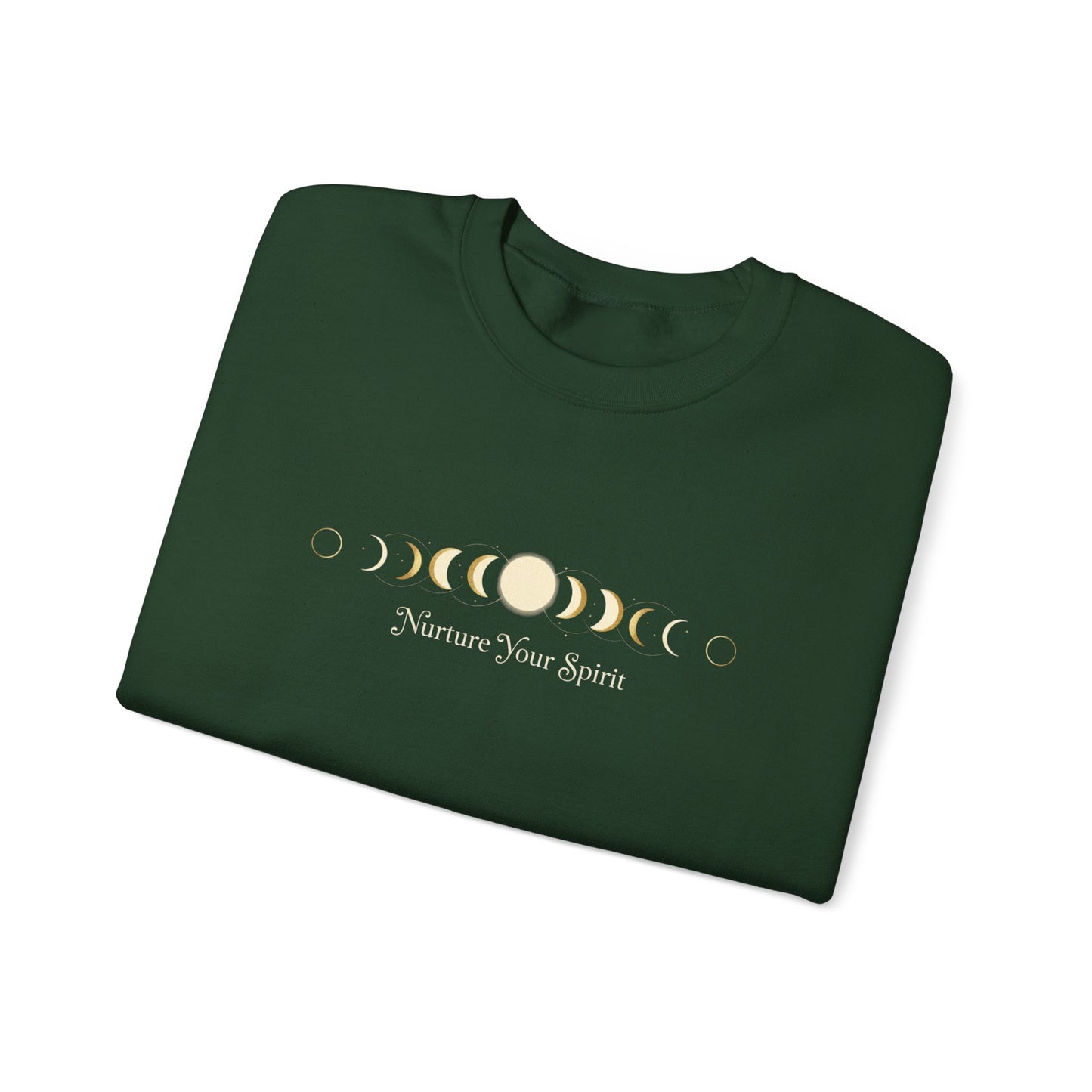 Moon Phase Ritual Sweatshirt — Nurture Your Spirit Lunar-Cycle