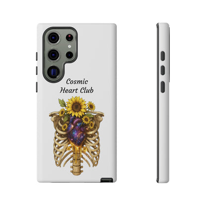 Tough Cases - 'Cosmic Heart Club' Floral Ribcage Phone Case
