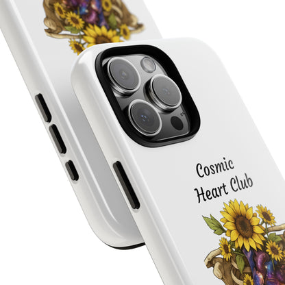 Tough Cases - 'Cosmic Heart Club' Floral Ribcage Phone Case