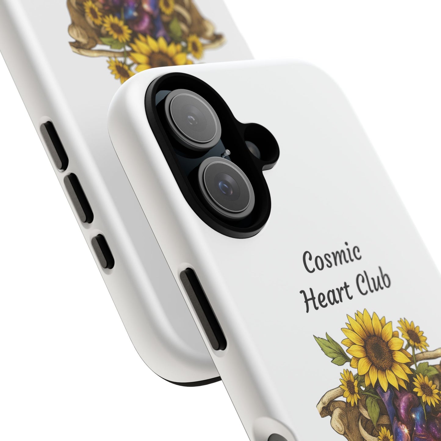 Tough Cases - 'Cosmic Heart Club' Floral Ribcage Phone Case
