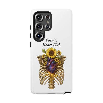 Tough Cases - 'Cosmic Heart Club' Floral Ribcage Phone Case