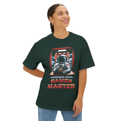 Astronaut Ramen Graphic Tee - "Ascension level: Ramen Master" T‑Shirt