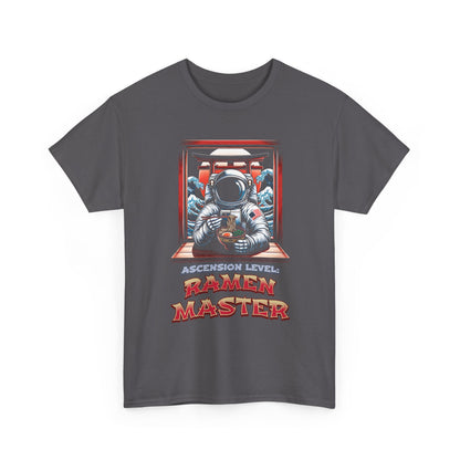 Ramen Master — Astronaut Slurping Ramen Tee ("Ascension level: Ramen Master")
