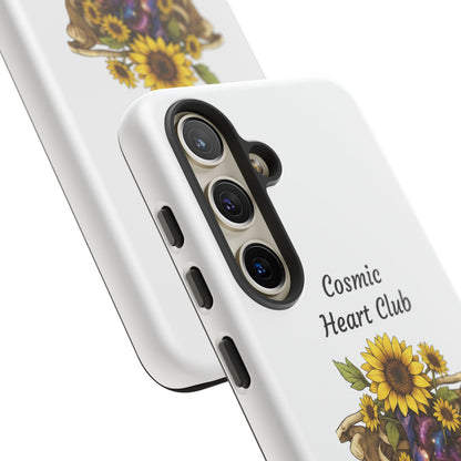 Tough Cases - 'Cosmic Heart Club' Floral Ribcage Phone Case