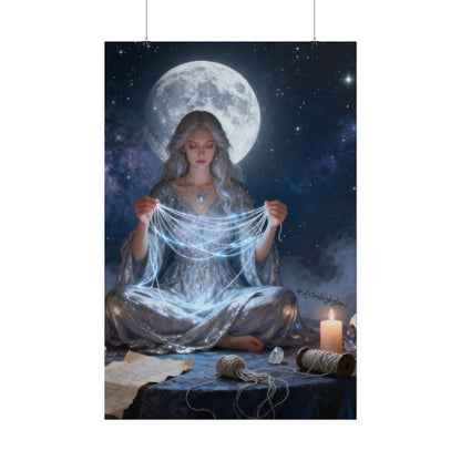 Mystic Moon Weaver Poster