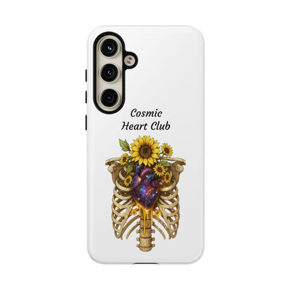 Tough Cases - 'Cosmic Heart Club' Floral Ribcage Phone Case