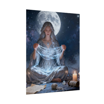 Mystic Moon Weaver Poster