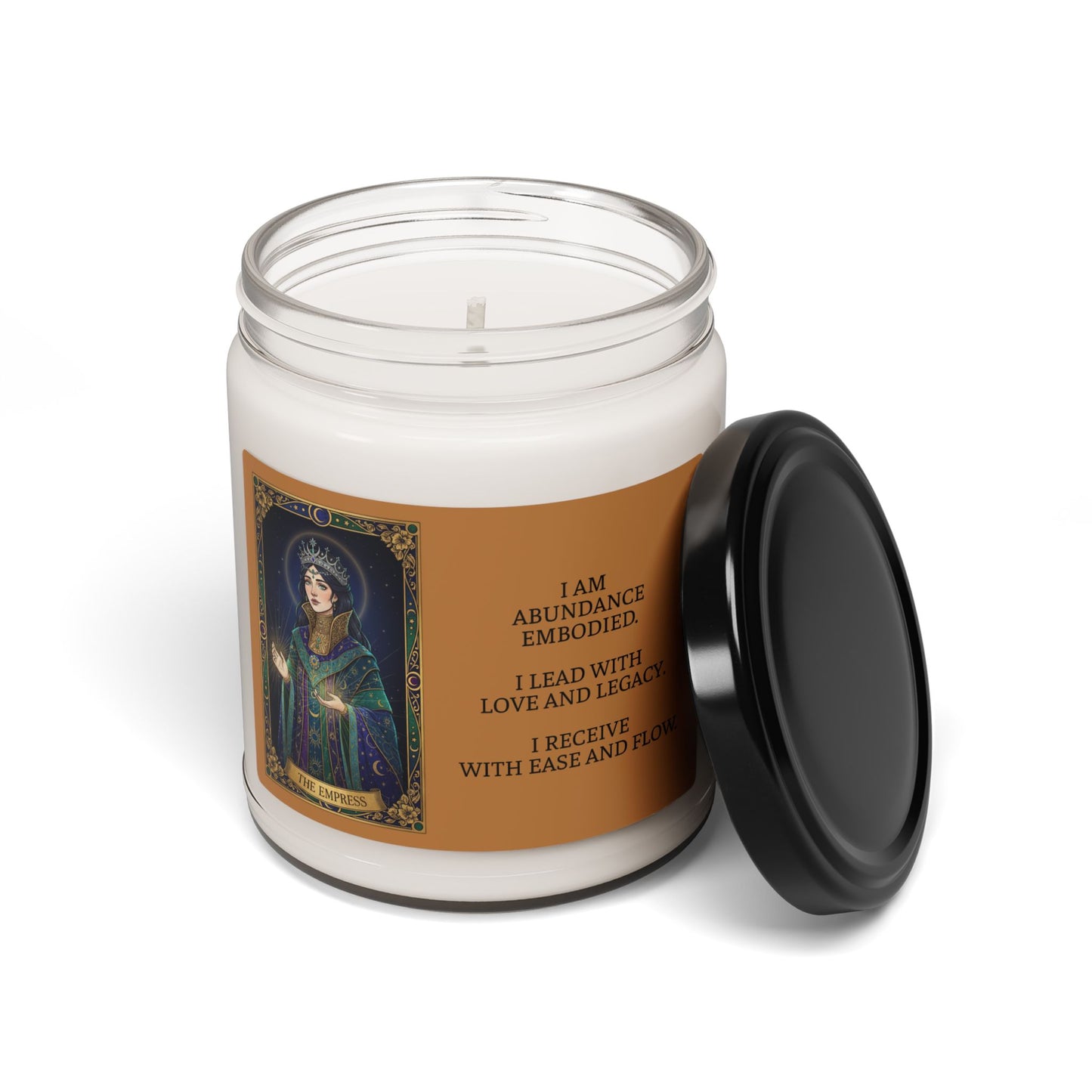 Tarot Empress Candle | Tarot Card Aesthetics, Classic tarot style soy candle