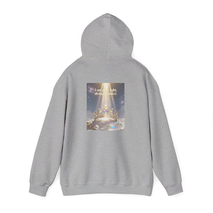 I Am Pure Light Divine Guided | Spiritual Inspirational Graphic Hoodie