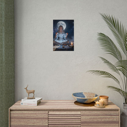 Mystic Moon Weaver Poster