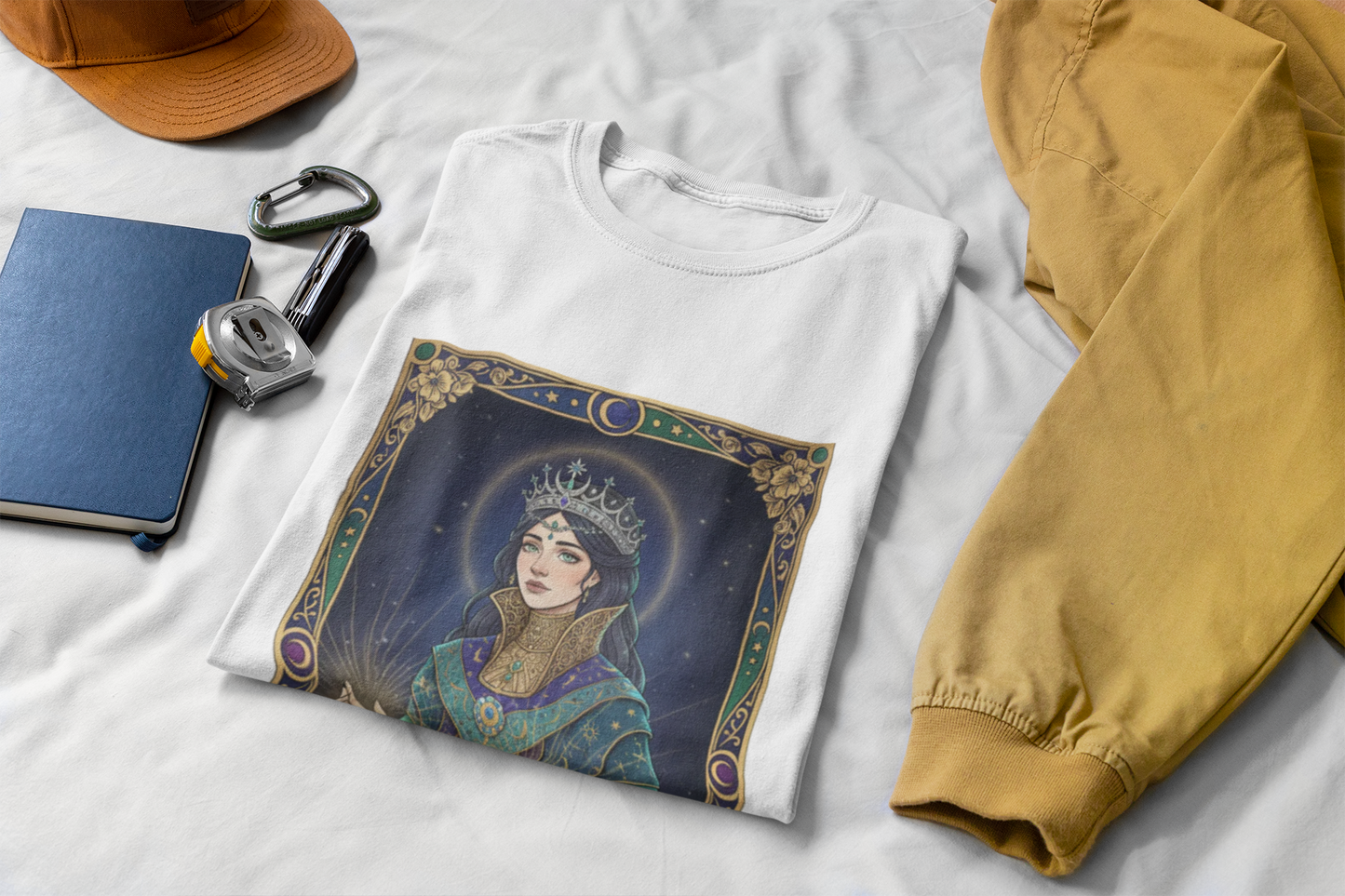 Empress Tarot Card Tee | modern tarot apparel, classic tarot style