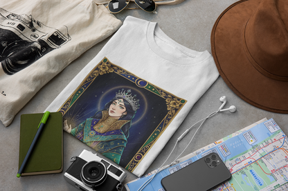 Empress Tarot Card Tee | modern tarot apparel, classic tarot style